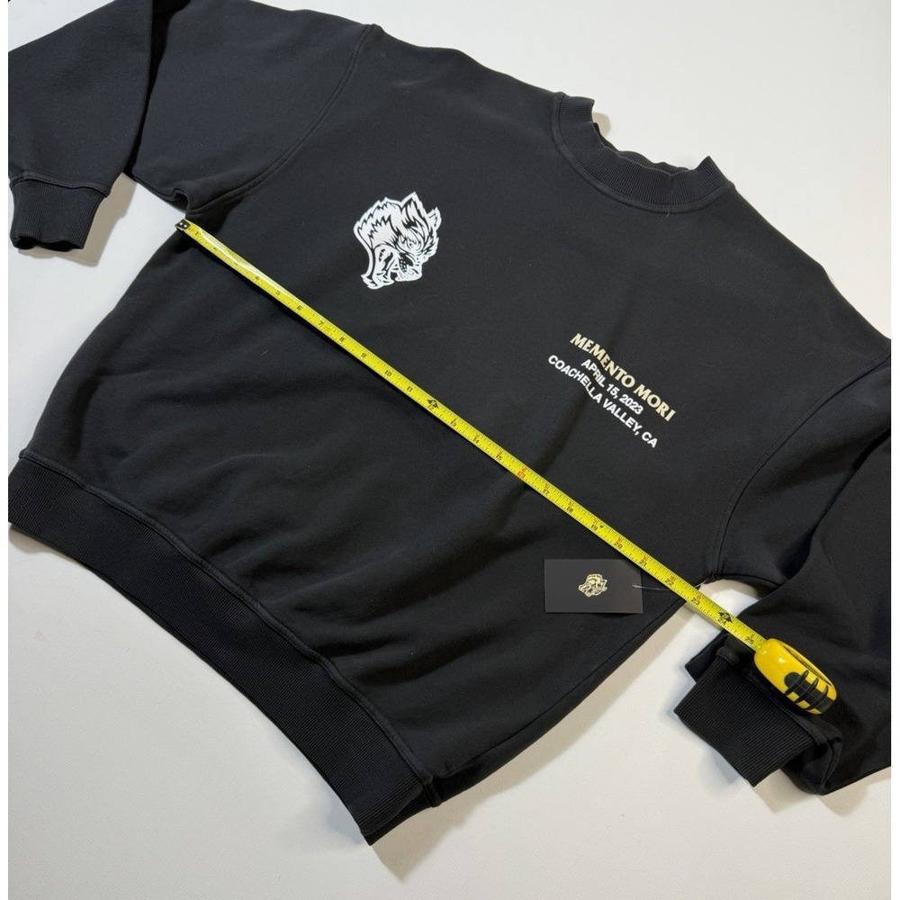 Darc Sport NWT Coachella 2023 659 / 1000 Vintage Crewneck Small Memento Mori LTD - Picture 7 of 9